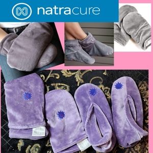 NATRACURE Warming Heat Therapy Mittens and Slippers.  DEAL! $40 for both! Laven